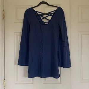 Tobi blue cross dress